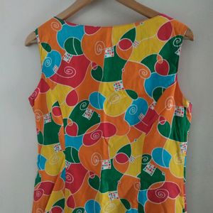 Beautiful Multicolour Korean Dress