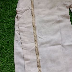 White Short Ehenic Kurta