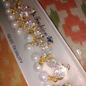 (Jwellery)Pearl Jhumka(2 Pair/4 Piss)💐