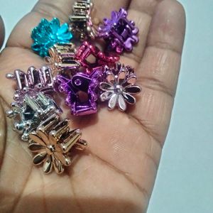 Metallic 20 Pcs Mini Claw Clips For Kids