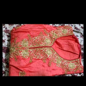 Unstitch Pink Dress Material