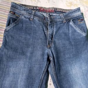 Men's Denim Blue Casual Jeans