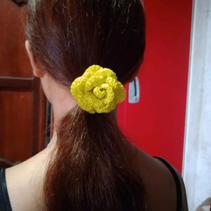 Crochet Hair Tie