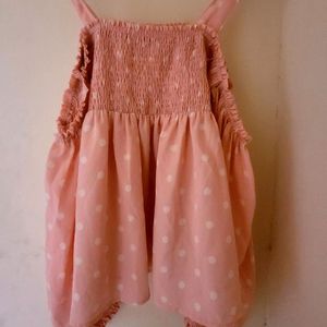 Pantaloons Bardot Baby Pink Top