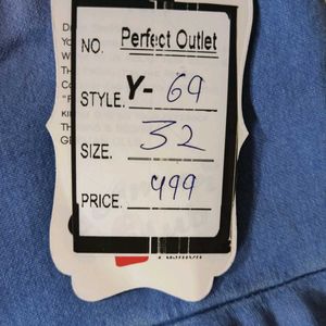 Y-69 Size 32 Slim Fit Women Denim Jeans