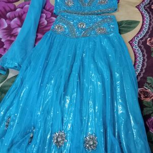 Party Wear Lehanga For Girls