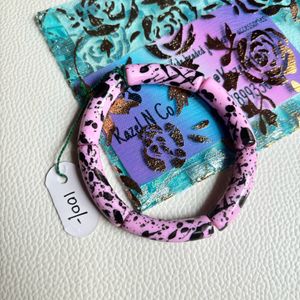 Bracelet | Spray Painted Tube Beads