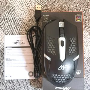 ANT Value GM1103 Wired Gaming Mouse With RGB Back