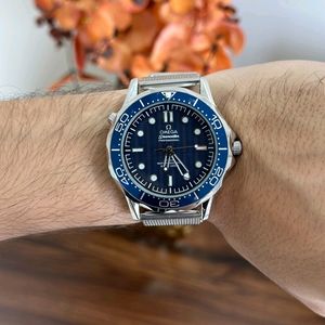 Omega Seamaster Divers With Mesh Bracelet