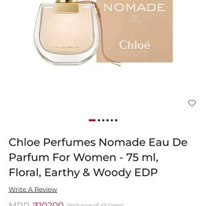 Chloe Nomade Edp 75ml