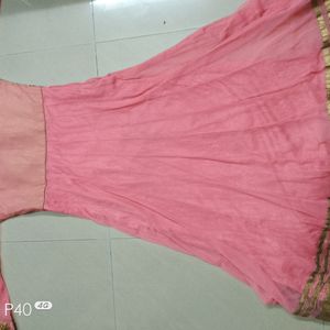 Pink Anarkali