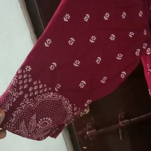 Kurti Aline And Pant With Dupatta