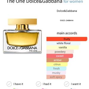 Dolce And Gabbana The One EDP 50ml 🧡