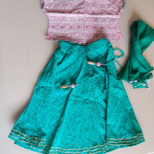 Fabindia Girls Skirttop