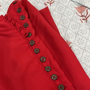 Red Libas Kurta