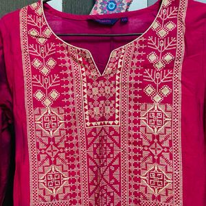 Golden Work Branded Kurti