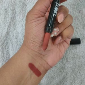 Plum Matte Lip Crayon In Shade 126 Dear Fiery