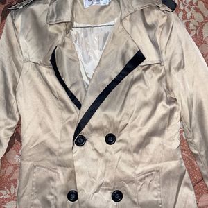 beige overcoat