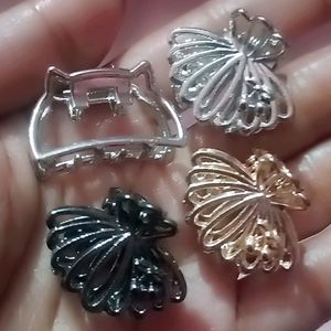 Small Trendy Metal Claw Clips