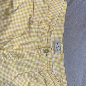 Amber Yellow Trousers