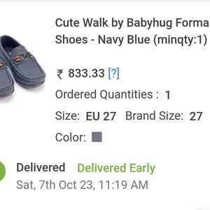 Formal Shoe For Baby Boy