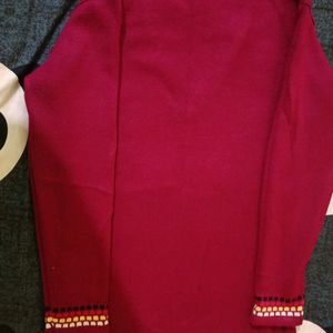 Dark Pink Sweater For Women