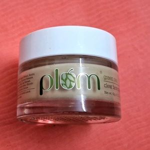 Plum Green Tea Clear Face Mask