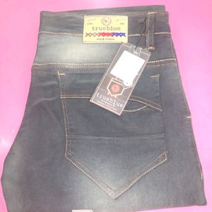 Trueblue Black Jeans Border Line Lite Shade 34 Size