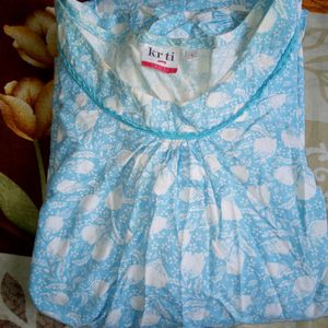 Pure Cotton Maternity Nighty