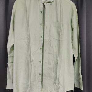 Set Of Two Shirt (Pista Green+Grey)