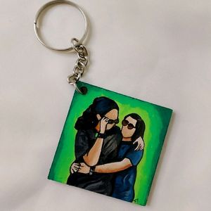 Faceless Illustration Keychains