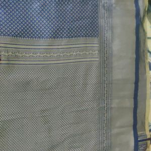 Royal Blue Banarsi Saree