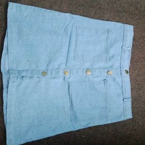 Short Skirt Denim