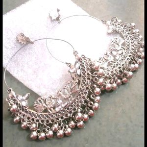 Pretty Mirror Combo Jhumkas