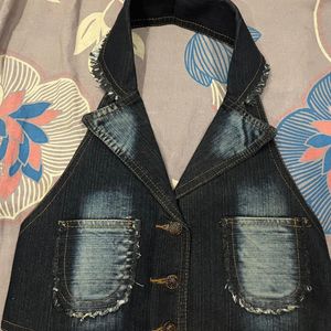 Denim Waistcoat