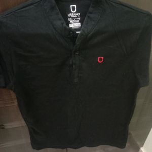 Full Black T Shirt For Men