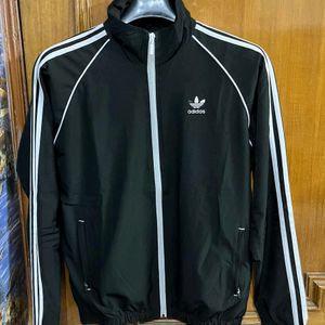 ADIDAS ORIGINALS BLACK 3 STRIPES JACKET