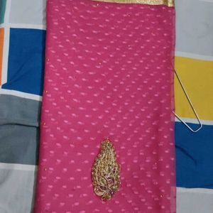 Beautiful Pink Colur Saree