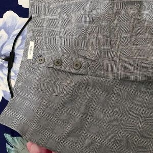 Checkered Korean Trouser