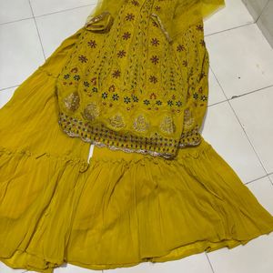 Wedding Sharara Frock