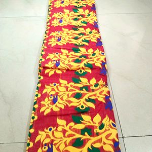 Brand New Animal Printed Tant Jamdani Saree-Cotton