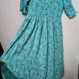 Sky Blue Kurti