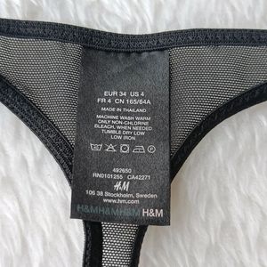 Thong Black Net