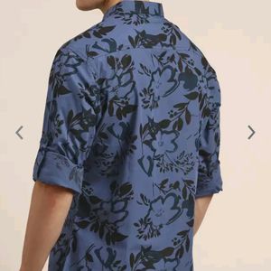 Modarapido Floral Print Semi Casual Shirt For Men