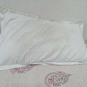 Micro Fibre Soft Pillow With White Cotton Cover