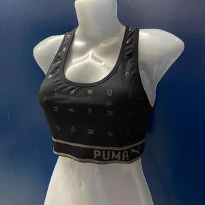 Puma Black Bra💕#bra #puma #innerwear #womanwear