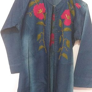 Beautiful Denim Shrug New