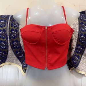 Women's Bustier Crop Top