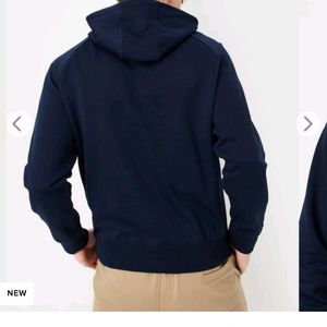 Men's Solid Hooded Sweatshirt