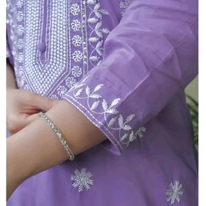 Embroidered Women 3 Piece Kurta Sets XXL